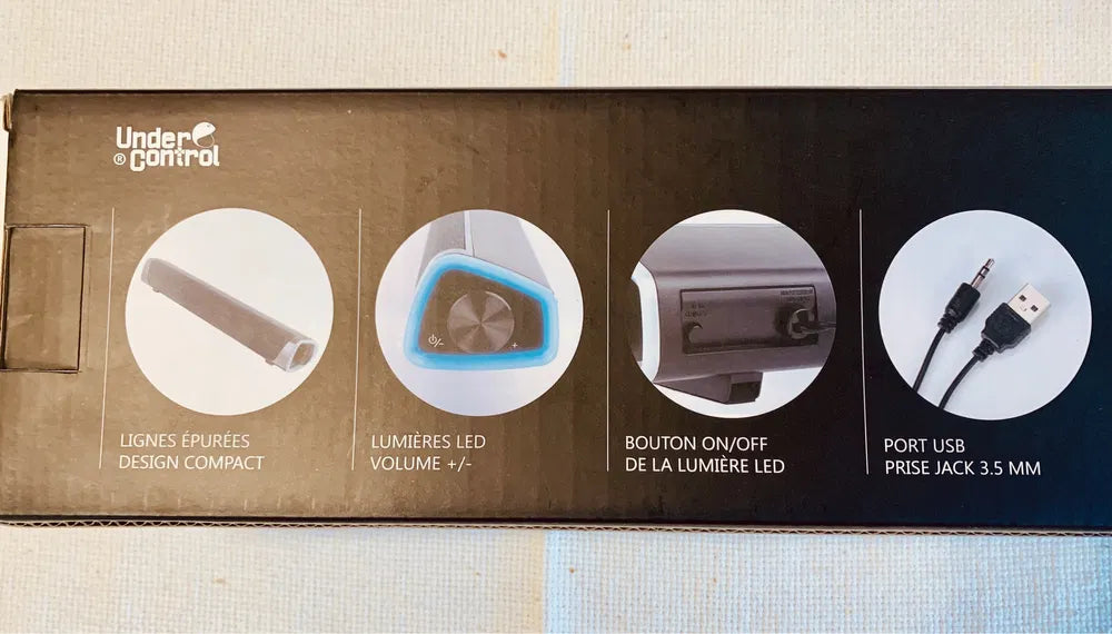 UNERCONTROL GAMING SOUNDBAR FLAIRE RGB